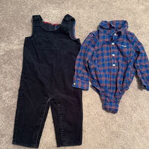 Vineyard Vines Kids Matching Set - Navy